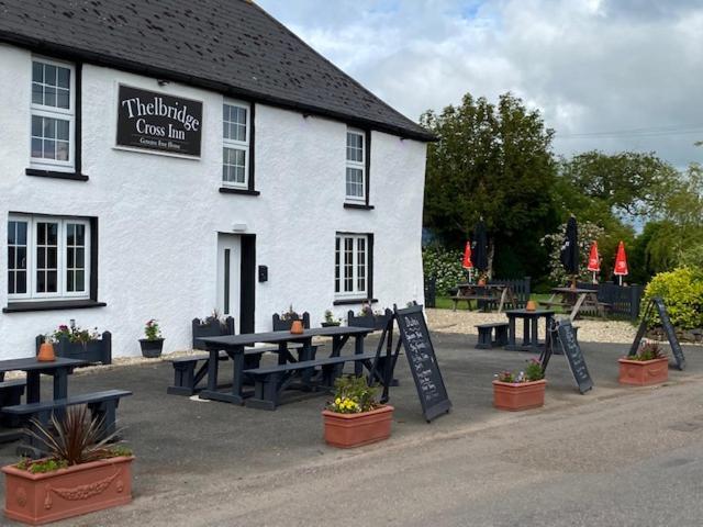 The Thelbridge Cross Inn Crediton Exteriér fotografie